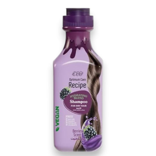 Eva Optimum Care Recipe Hydrating Blend Shampoo Berries Scent 350 Ml