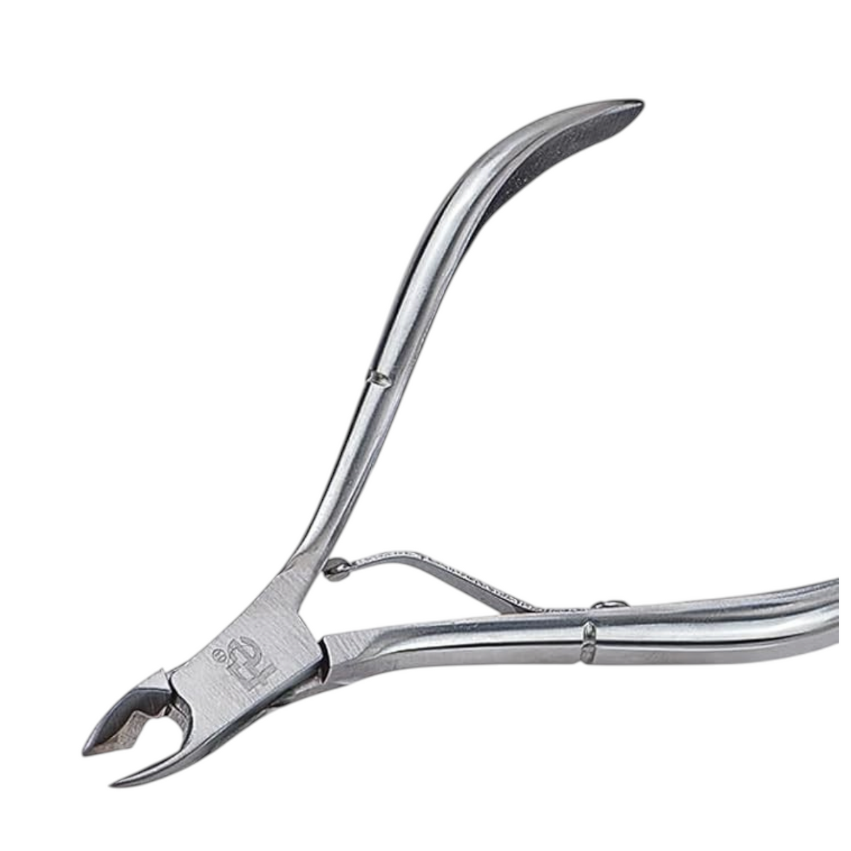 Said Salem stainless steel cuticle nipper with precision blades and ergonomic handles for professional nail care.