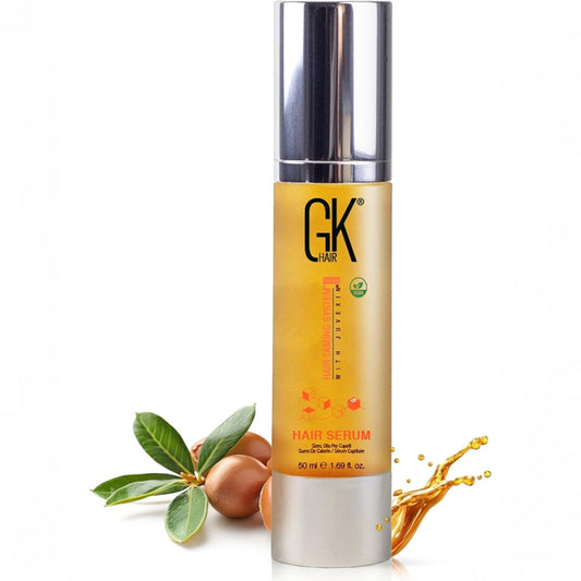 GK hair Serum 100% Pure Organic Argan Oil Styling All Hair Types 50ml