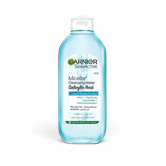 Garnier Skinactive Micellar Cleansing Water, with Salicylic Acid, For Acne Prone Skin 400ml