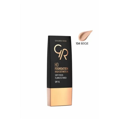 Golden Rose HD Foundation Definition No. 104