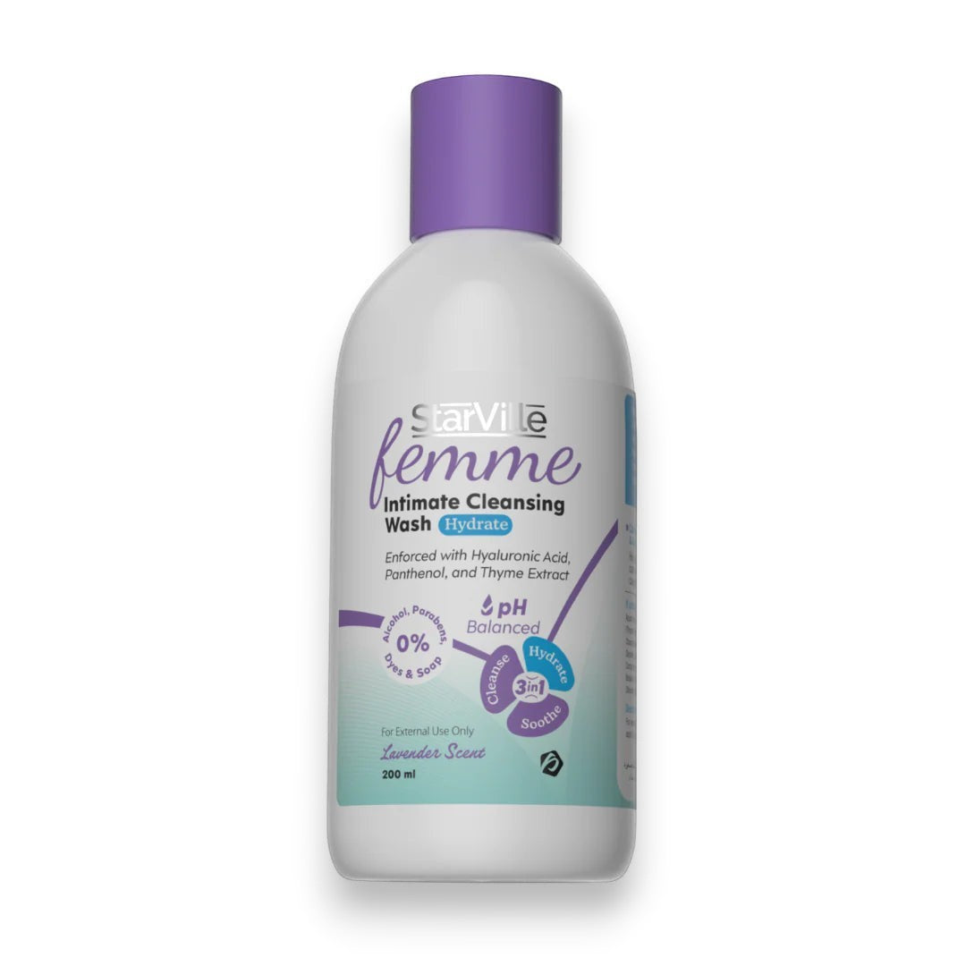 StarVille Femme Intimate Cleansing Wash Hydrate 200 ml