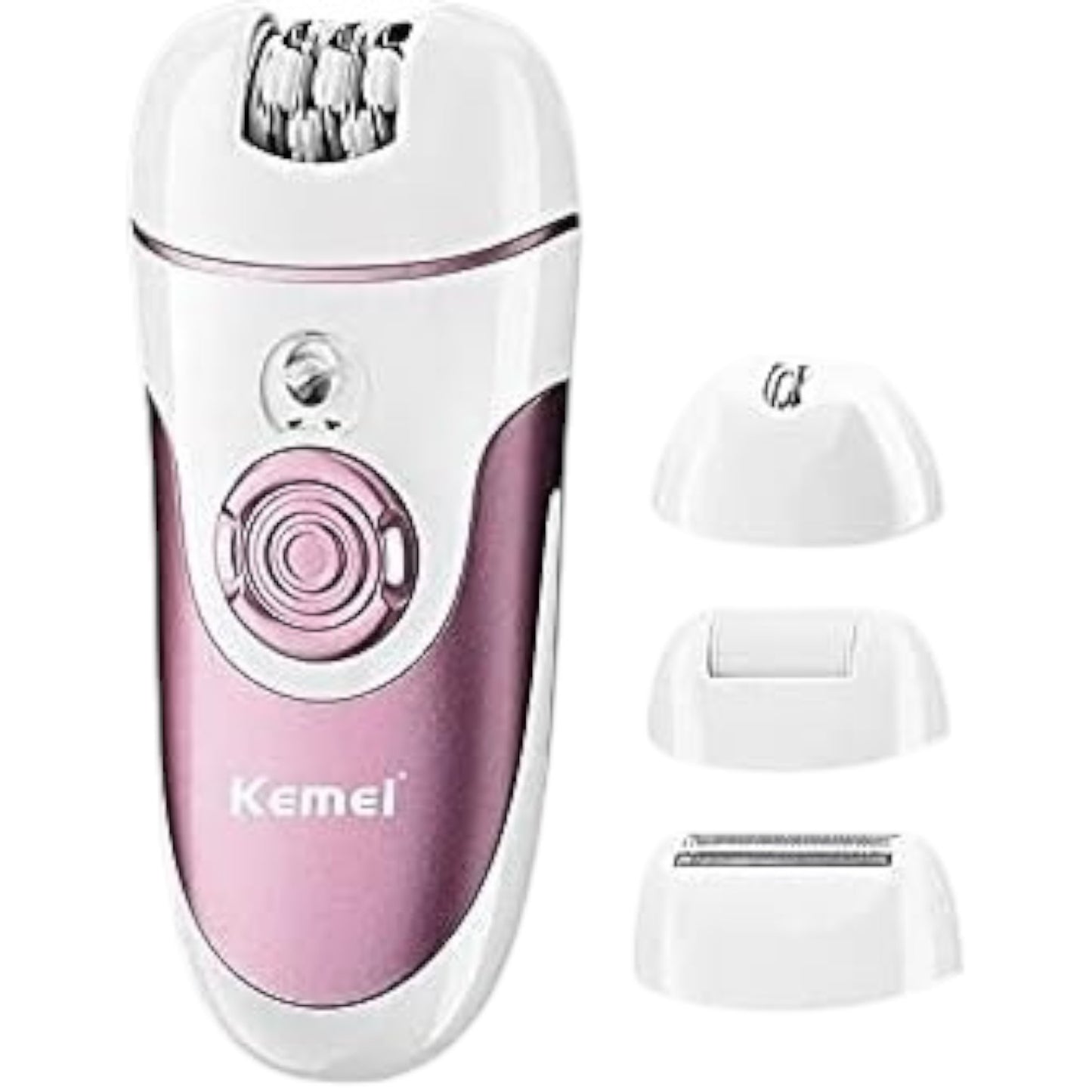 Kemei KM-1307 4-in-1 Cordless Electric Epilator for Women