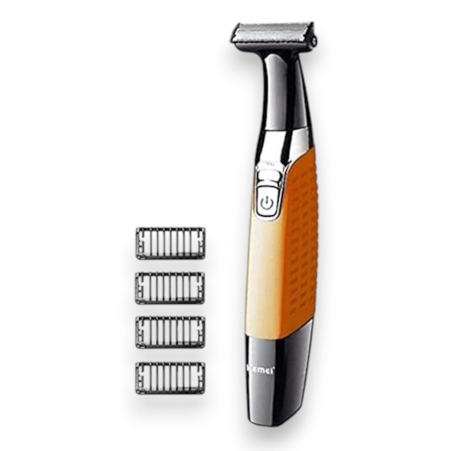 Kemei KM-1910 Eyebrow and facial trimmer wet and dry For Men