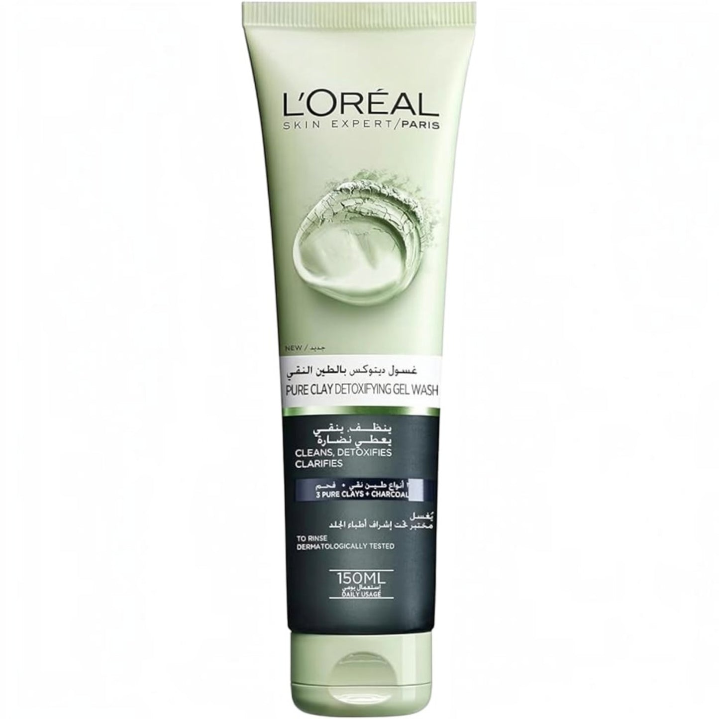 Loreal Pure Clay G.Wash Clarifies 150ml