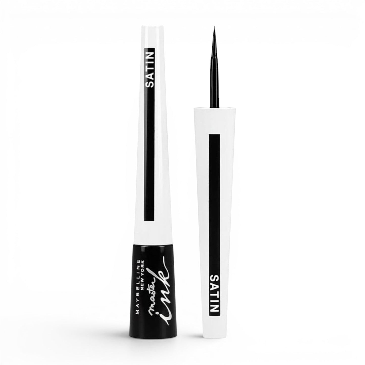 Maybelline Master Ink Satin Charcoal Eyeliner - 01 Lumi Black, 1 ml