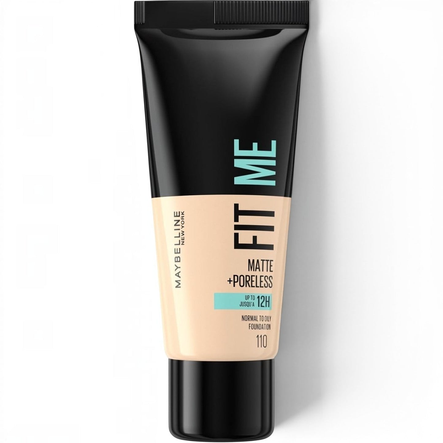 Maybelline New York Fit Me Matte + Poreless Foundation-110 Porcelain