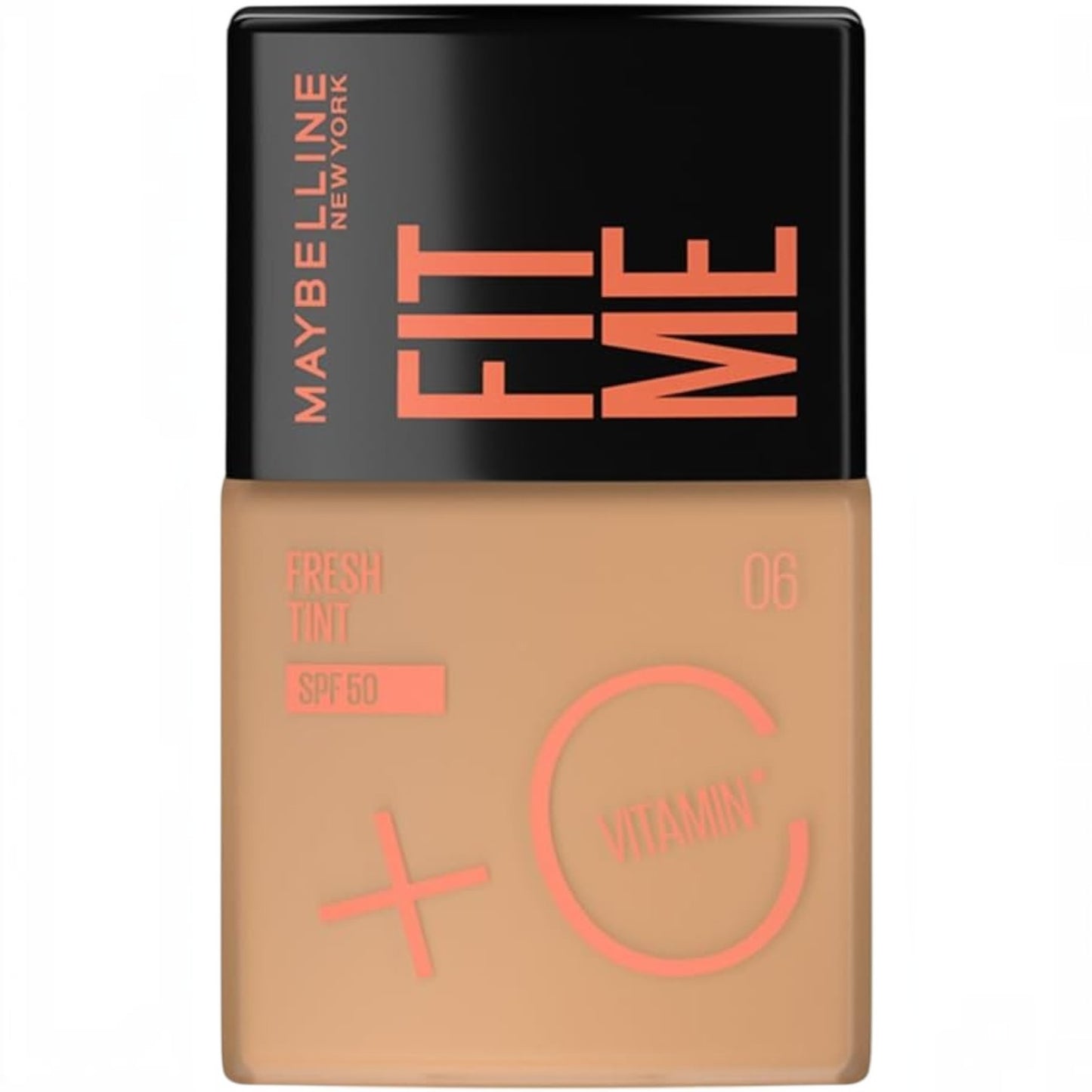 Maybelline New York, Fit Me Fresh Tint SPF 50 with Brightening Vitamin C, 06