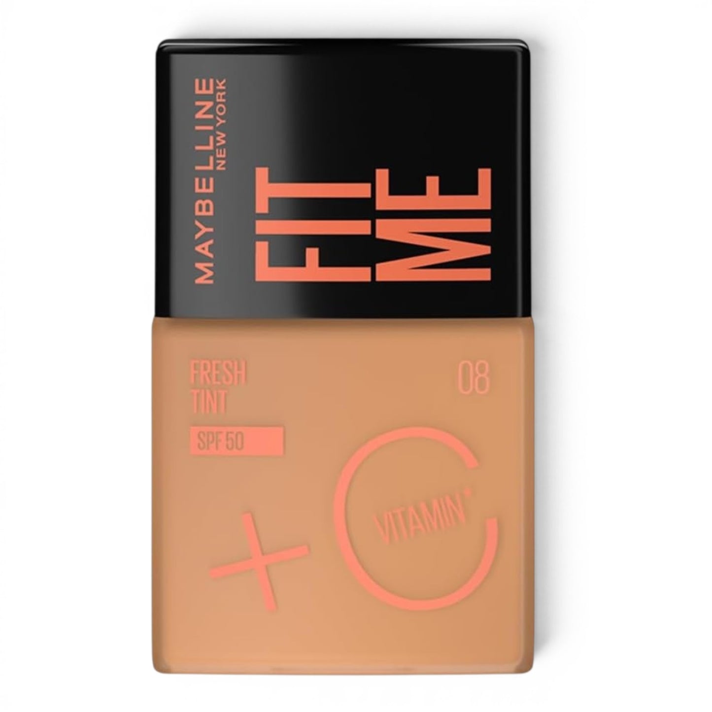 Maybelline New York, Fit Me Fresh Tint SPF 50 with Brightening Vitamin C, 08