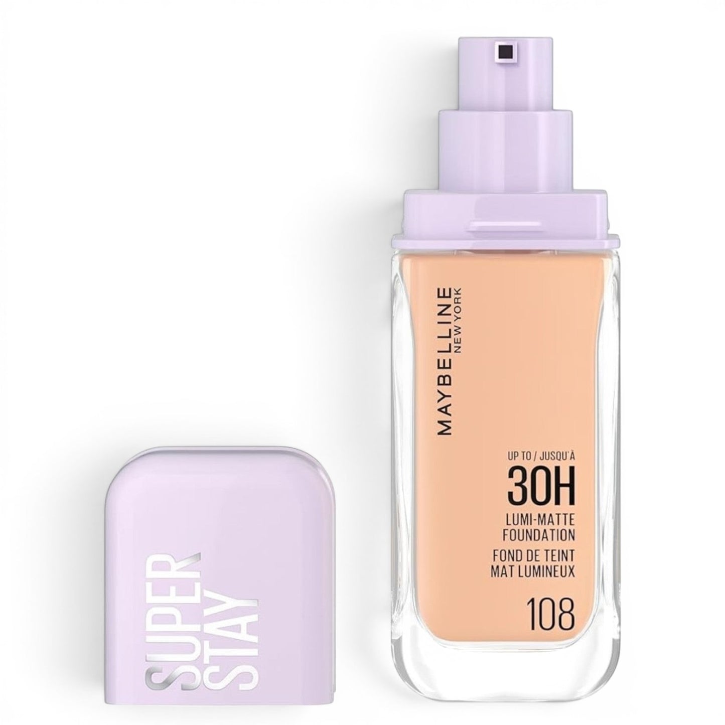 Maybelline New York, Super Stay Lumi-Matte Liquid Foundation 108