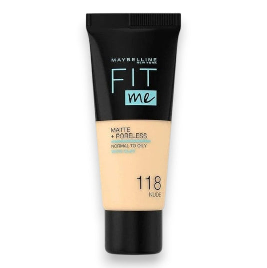 Maybelline New York Fit Me Matte + Poreless - 118 Nude