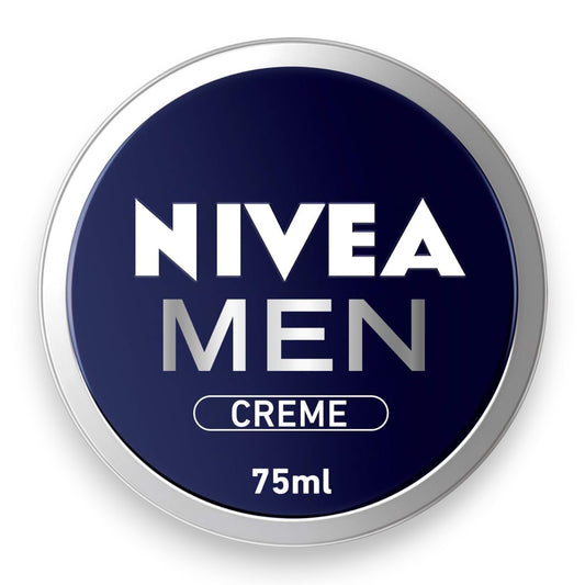NIVEA MEN Face, Body & Hands Cream Moisturising, Tin 75ml