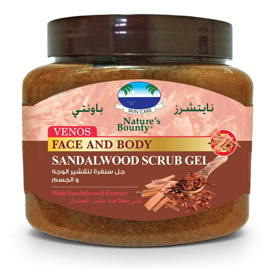 NATURES BOUNTY SANDALWOOD SCRUB 600ML