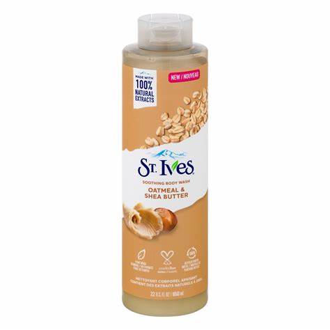 St. Ives Oatmeal & Shea Butter Body Wash 709m