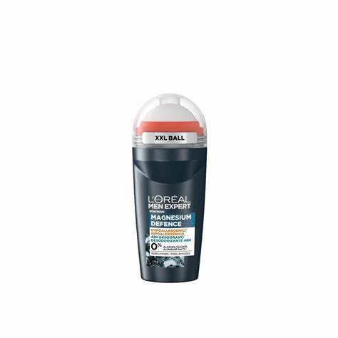 L'Oréal Paris Men Expert Magnesium Defence Roll-On Deodorant (50ml)