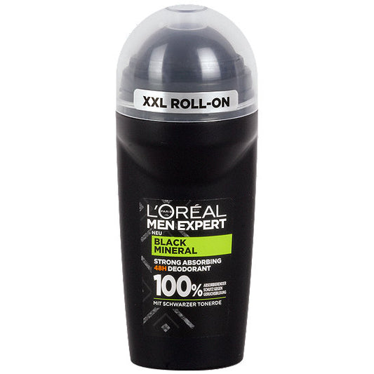 L'Oréal Paris Men Expert Black Mineral Deodorant Roll-On