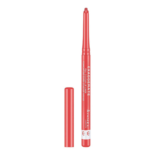 Rimmel London Exaggerate Full Colour Lip Liner (Shade 102 - Peachy)