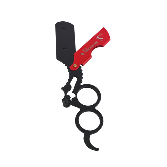 Pakestinian Professional Line Shaving Razor - Red and Black - 4350
