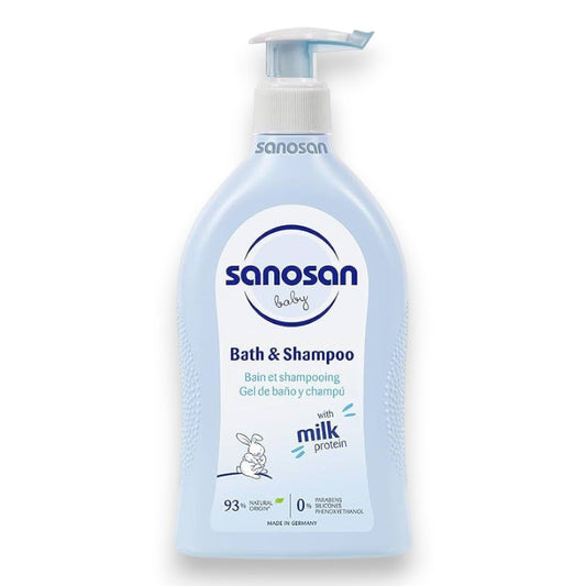 Sanosan Shower Gel and Shampoo 500ml
