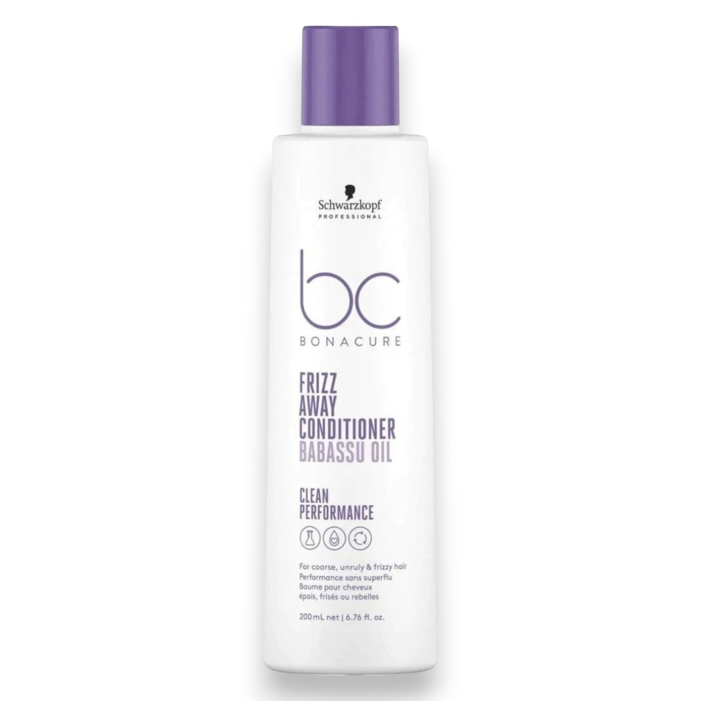 Schwarzkopf Professional Bonacure BC Clean Performance Frizz Away Conditioner 200ml