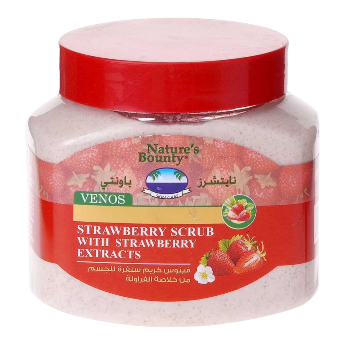 NATURES BOUNTY STRAWBERRY SCRUB 600 ML