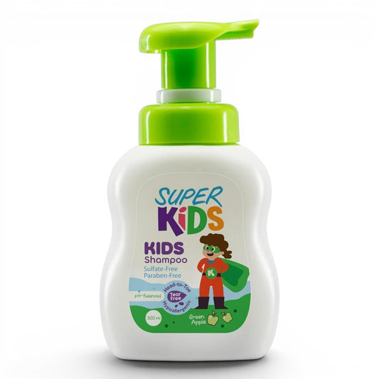 Super Kids Shampoo 300 ml- Green Apple