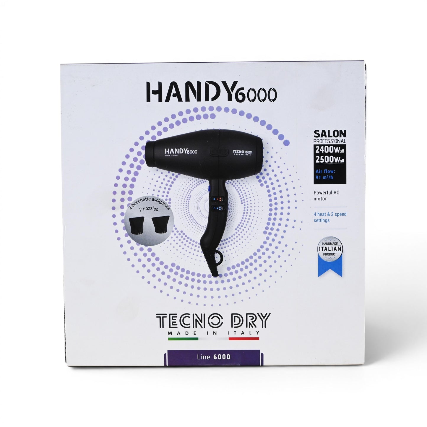 Handy 6000 Black Matt Hair Dryer
