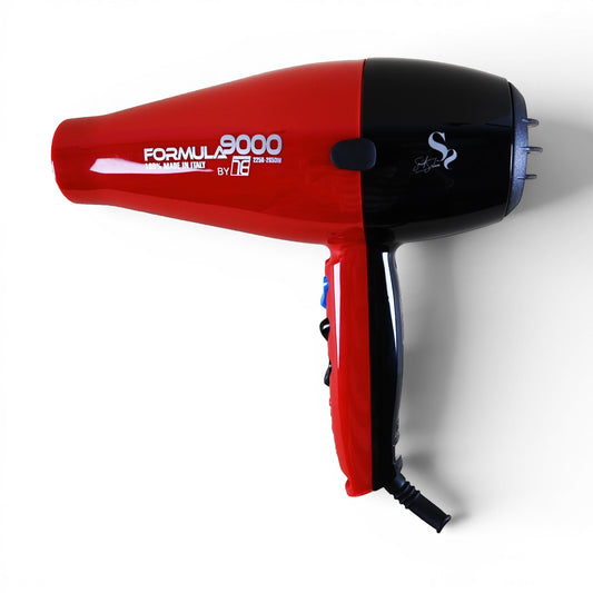 Tecno Dry Formula 9000 Black&Red Hair Dryer
