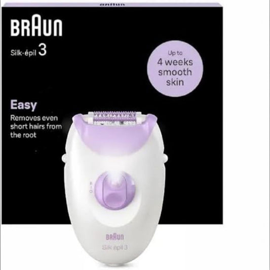 Braun Silk-épil Epilator - Purple SE 3-000