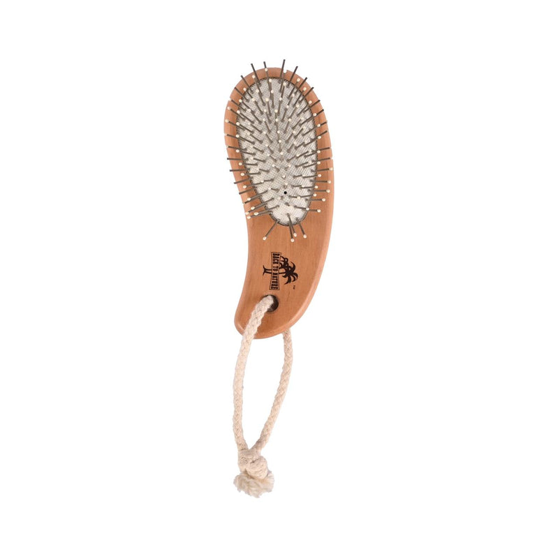 Wessen Brown Mini Wooden Hair Brush – Art no. 103016