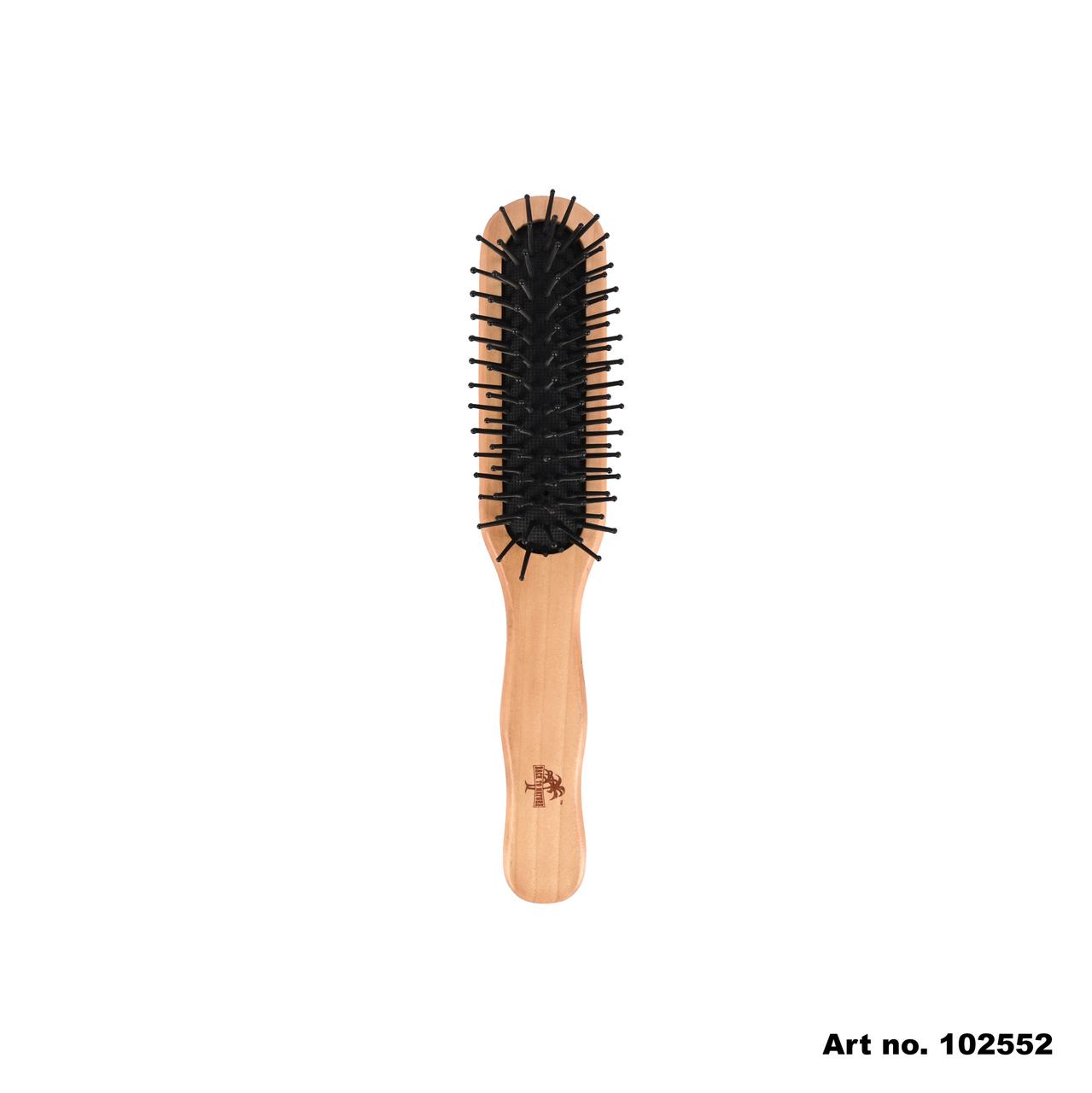 Wessen Rectangle Wooden Hair Brush – Art no. 102552