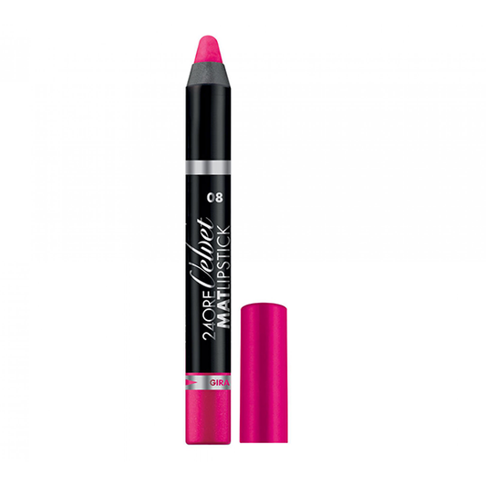 Deborah 24ORE Velvet Mat Lipstick 08