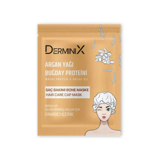 Derminix Argan&Wheat Protein Cap Mask