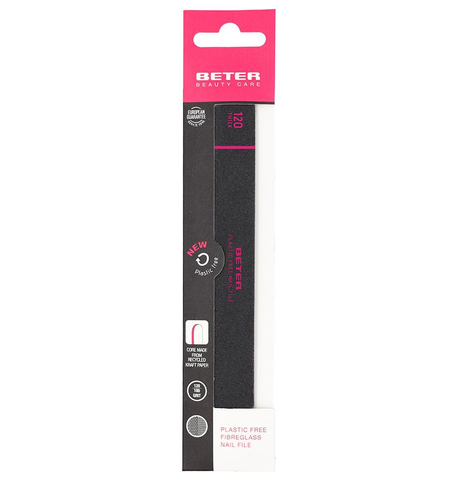 Fibreglass nail file, 120/180 grain REF.05024
