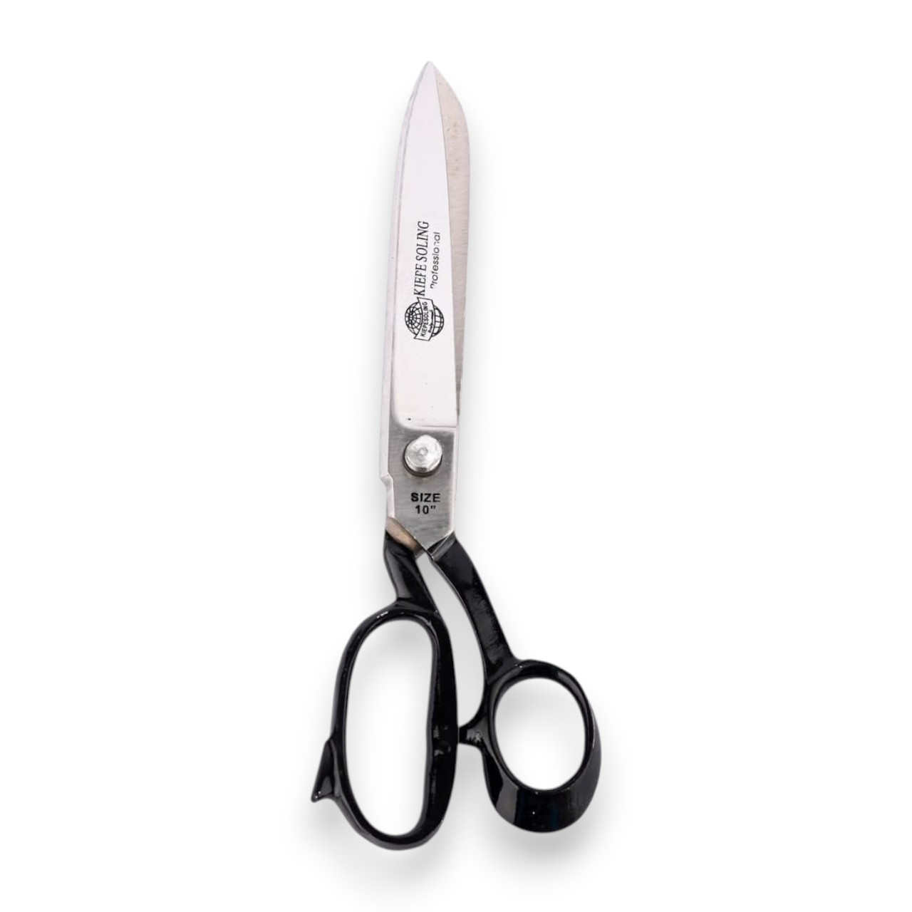 Said Salem 10-inch Pakistani luxury tailor scissors with sharp steel blades and ergonomic black handles