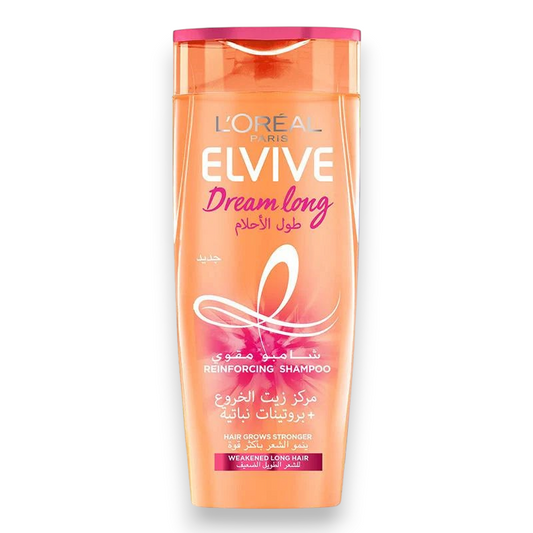 Said Salem L'Oréal Paris Elvive Dream Long shampoo bottle for weakened long hair with black cumin oil and keratin