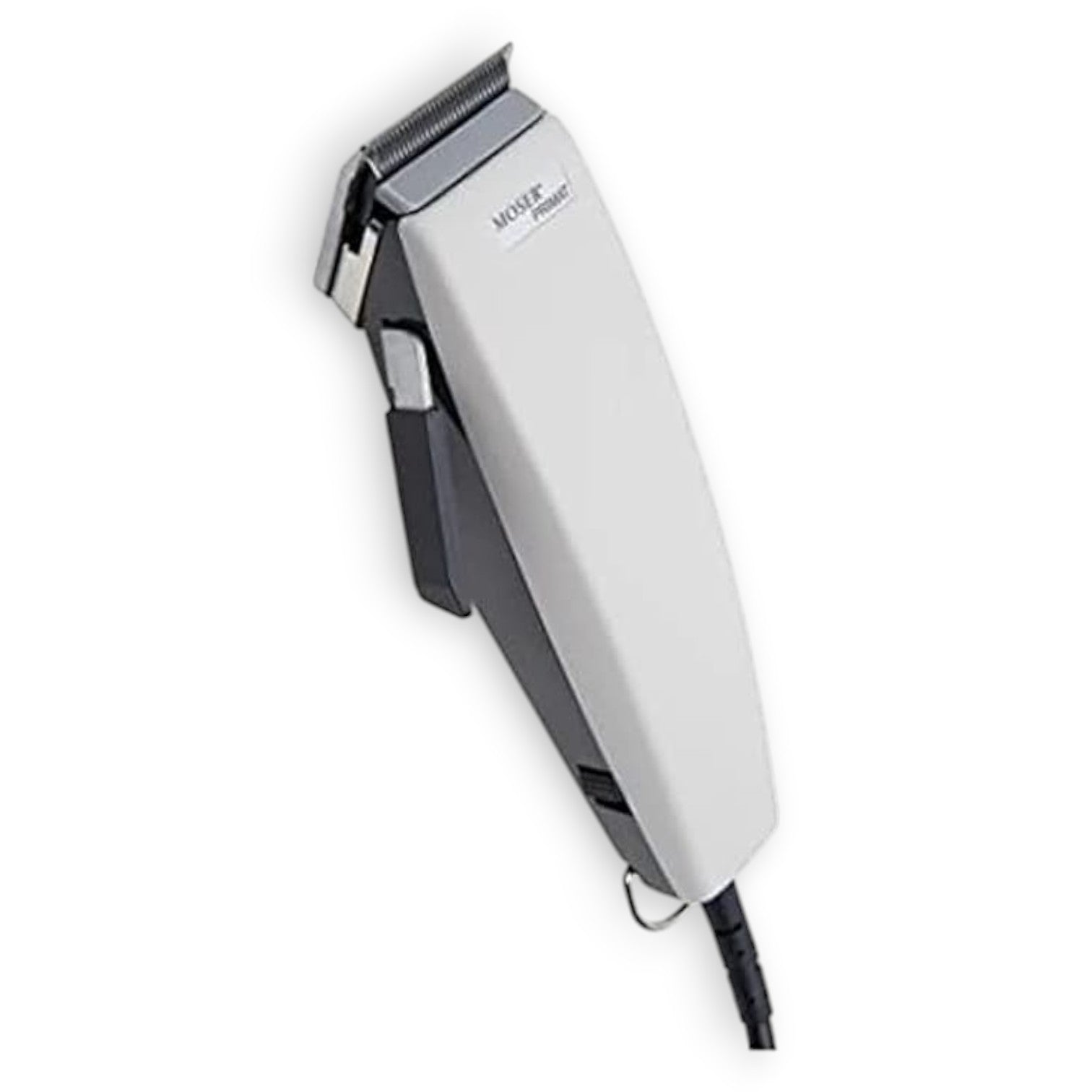 Said Salem Moser Primat 1230 professional corded hair clipper in white with stainless steel precision blades