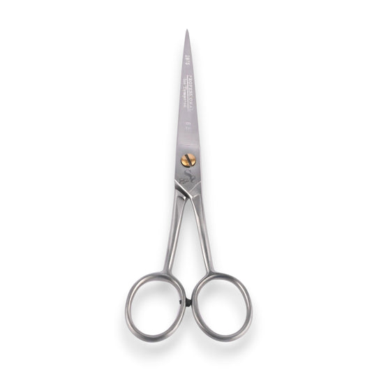 Said Salem professional stainless steel precision hair cutting scissors with ergonomic handles and sharp blades.