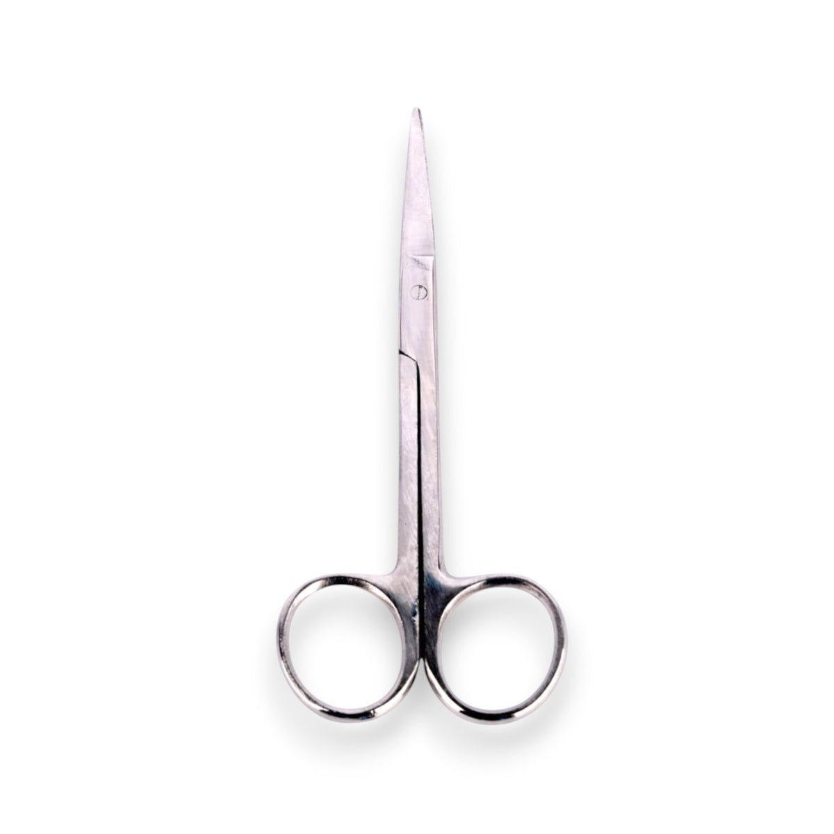 Said Salem 4.5-inch professional stainless steel grooming scissors with fine-pointed blades and ergonomic loops.
