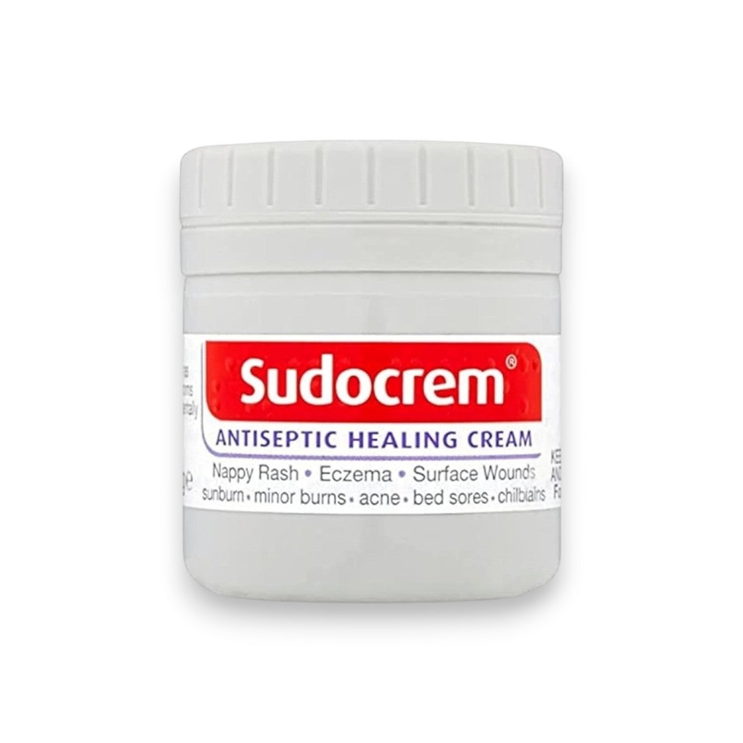 Said Salem Sudocrem antiseptic healing cream in a 60g white plastic tub for nappy rash and skin irritation relief