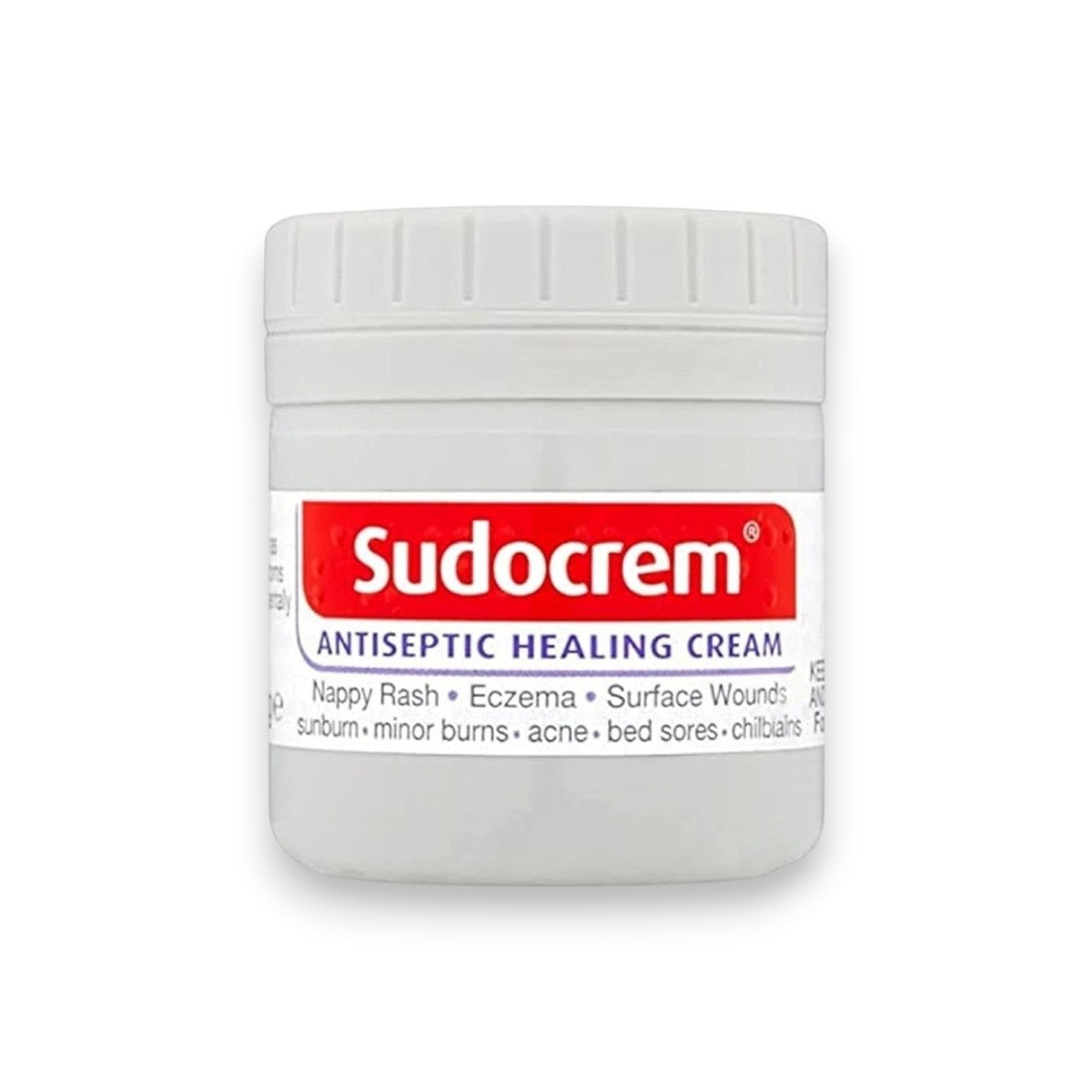 Said Salem Sudocrem antiseptic healing cream in a 60g white plastic tub for nappy rash and skin irritation relief