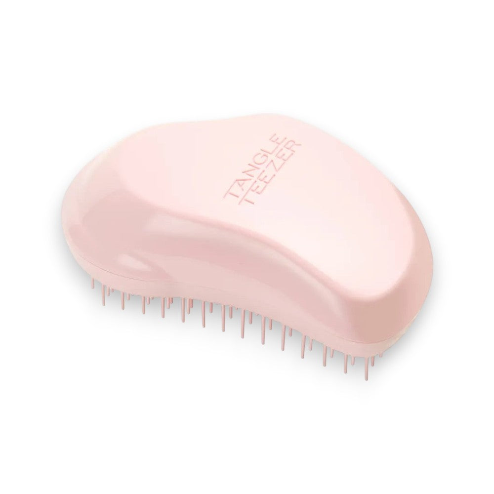 Said Salem Tangle Teezer Original Mini detangling hairbrush in Millennial Pink with ergonomic palm-friendly design.