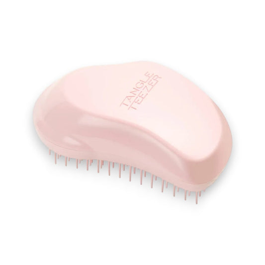 Said Salem Tangle Teezer Original Mini detangling hairbrush in Millennial Pink with ergonomic palm-friendly design.