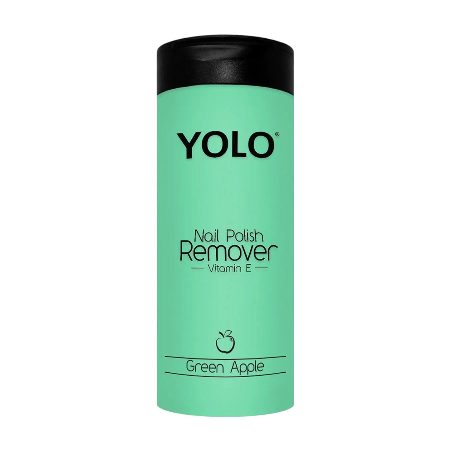 Said Salem YOLO green apple scented nail polish remover bottle with Vitamin E for nourishing nail care