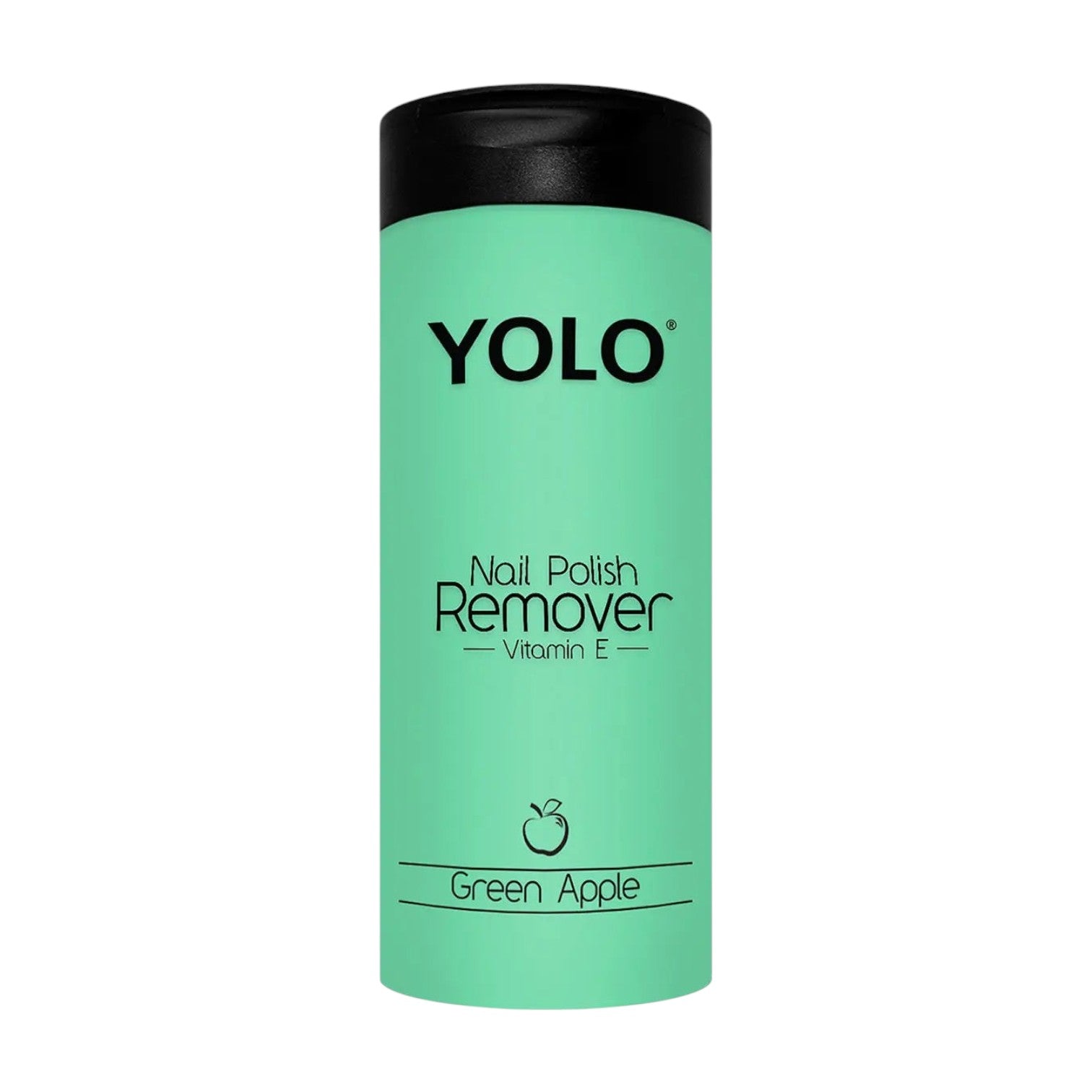 Said Salem YOLO green apple scented nail polish remover bottle with Vitamin E for nourishing nail care